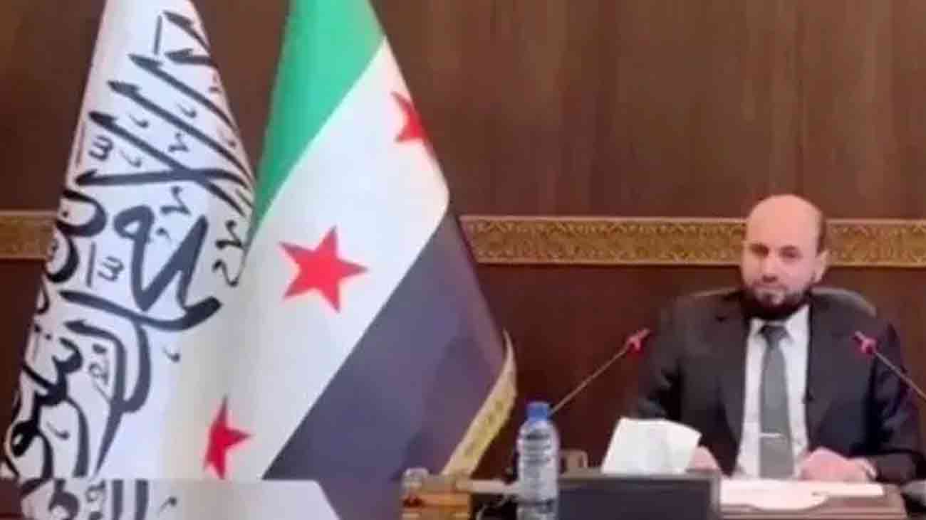 In Syria, the flag with Kalma Tayyaba was hoisted