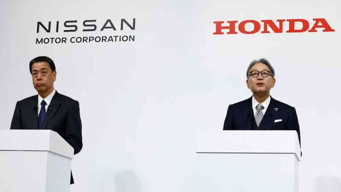 Honda and Nissan announced plans to merge.