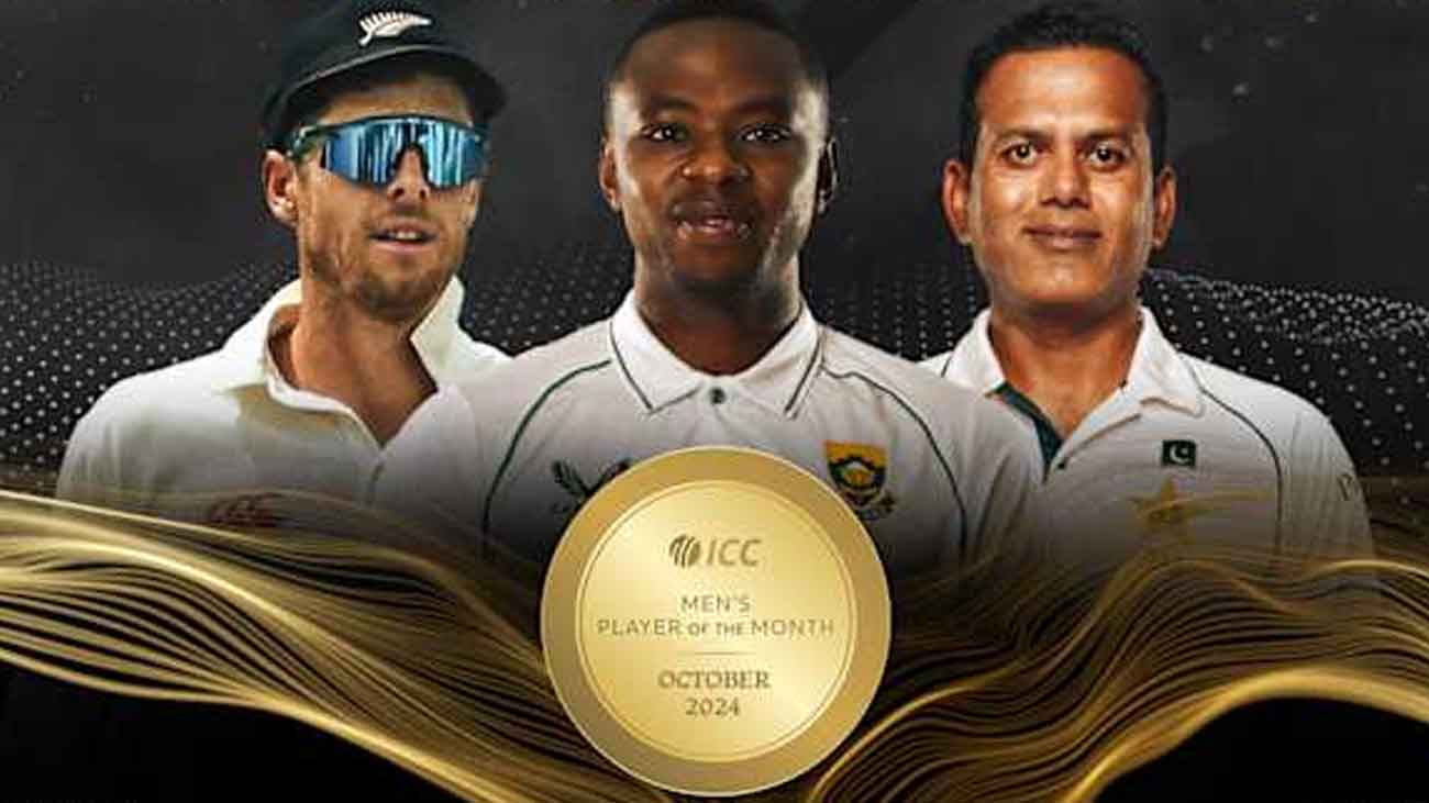 Nominations for ICC player of the month