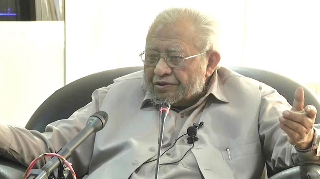 جماعت اسلامی کے سابق نائب امیر خورشید احمد انتقال کر گئے جماعت اسلامی پاکستان کے سابق نائب امیر و مولانا سید ابو الاعلیٰ مودودی کے قریبی ساتھی بزرگ سیاست دان اور پروفیسر خورشید احمد انتقال کر گئے۔