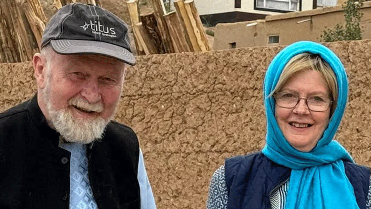 A British couple arrested in Afghanistan 