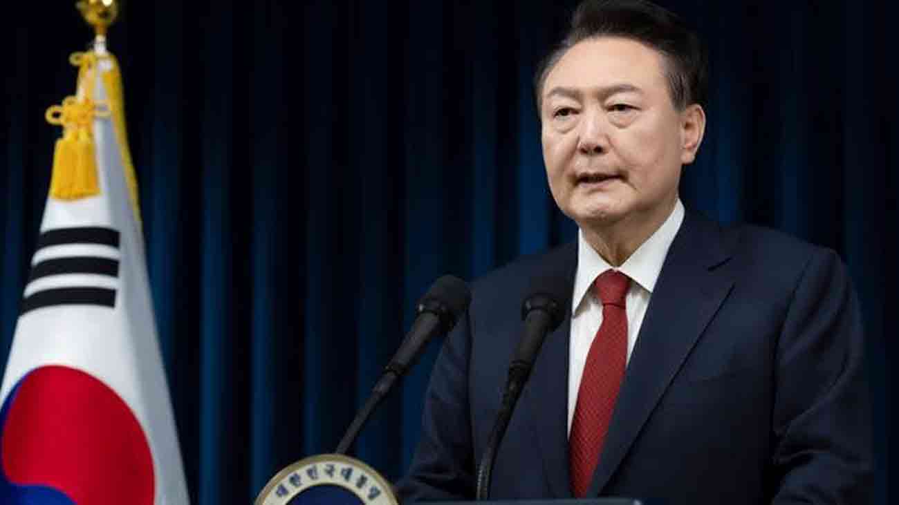 جنوبی کوریا کے صدر یون سک یول کو مارشل لا کی ناکام کوشش کے الزام میں گرفتار کر لیا گیا