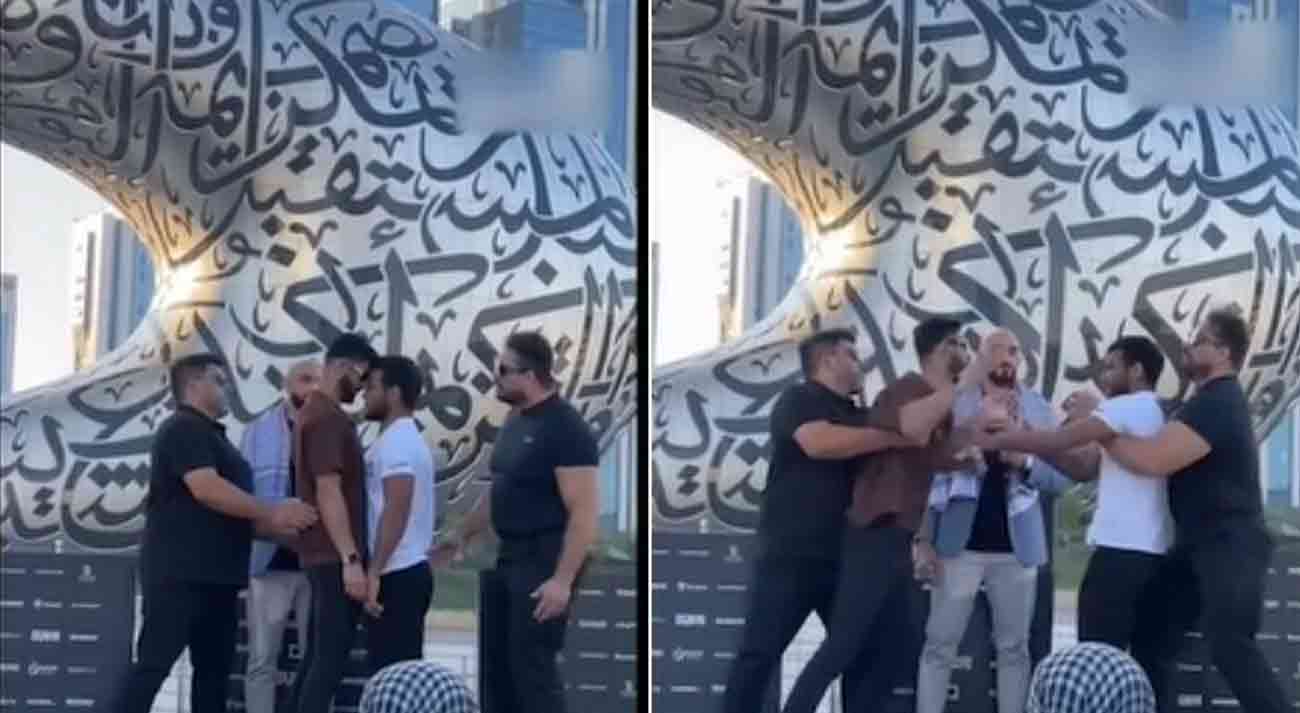 کراٹےکومبیٹ45:شاہزیب نےمیچ سےقبل بھارتی کھلاڑی کوتھپرجڑدیا