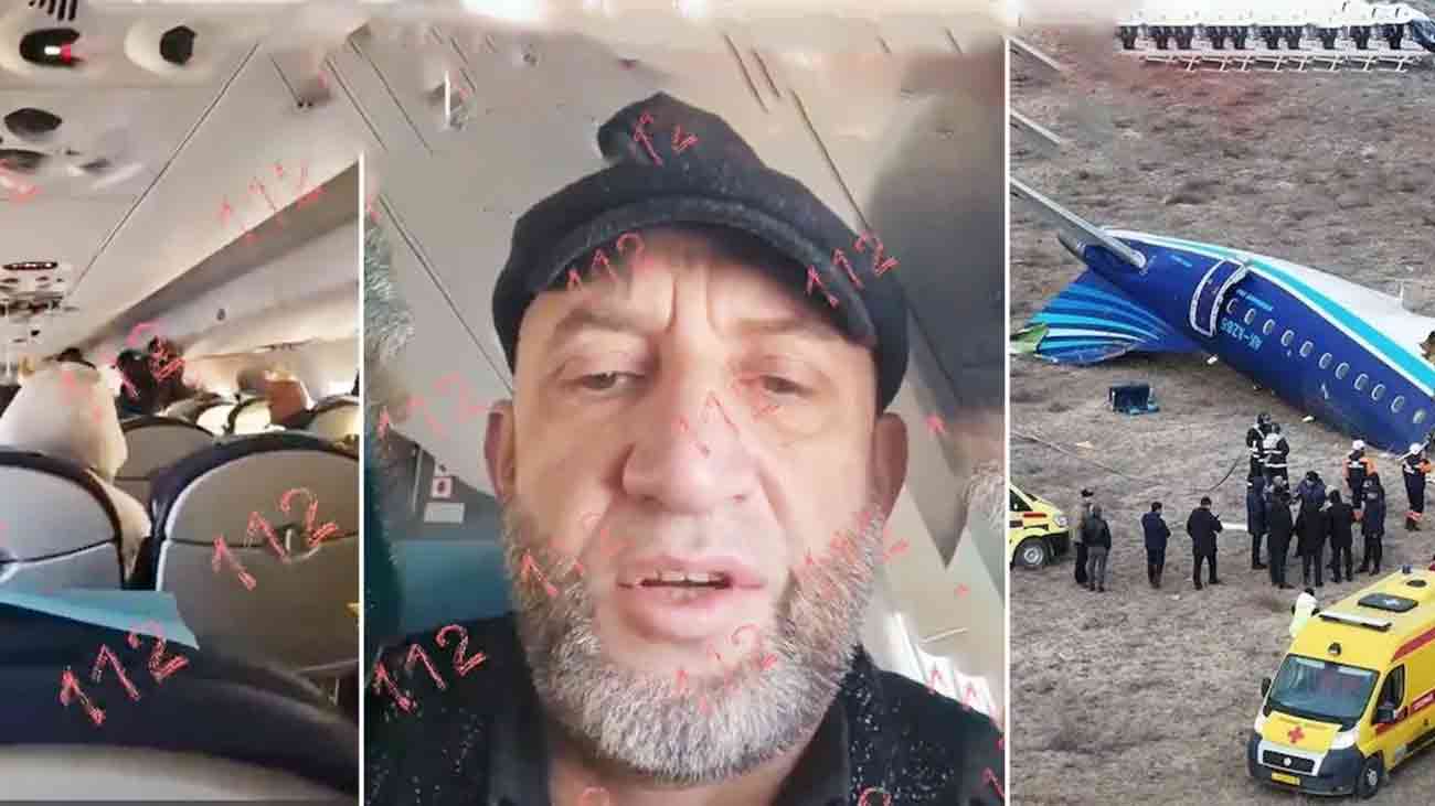 A video of a person reciting the Shahada (Testimony of Faith) before an Azerbaijan Airlines plane crash went viral on social media.