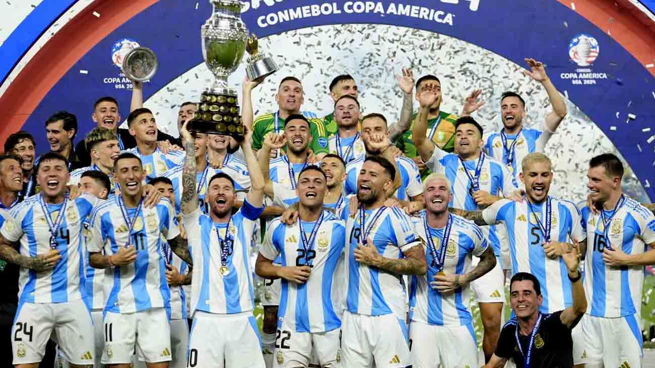  کولمبیا کو شکست، ارجنٹائن نے کوپا امریکا کپ جیت لیا