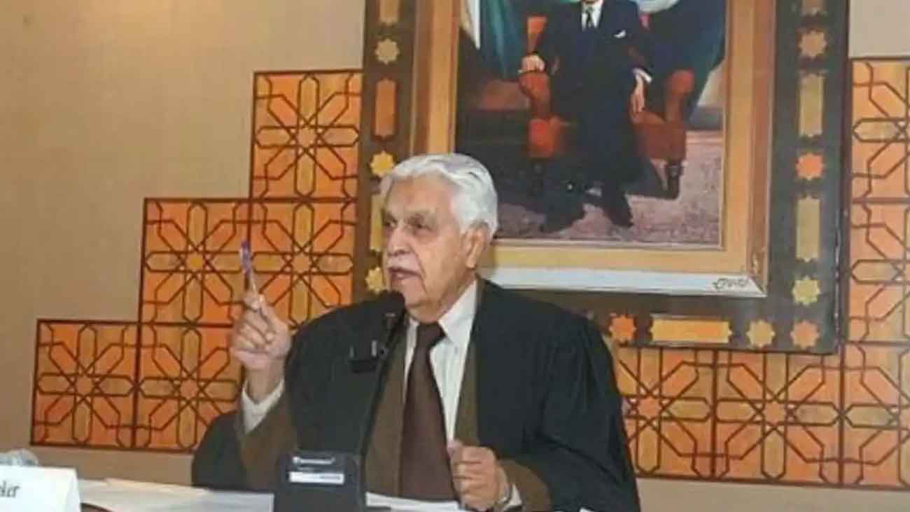 Former speaker National Assembly and senior politician Elahi Baksh Soomro