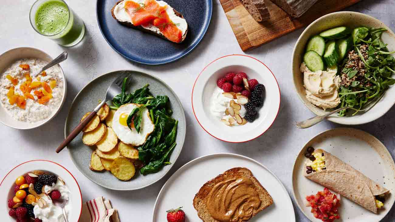 Healthy Food on Table