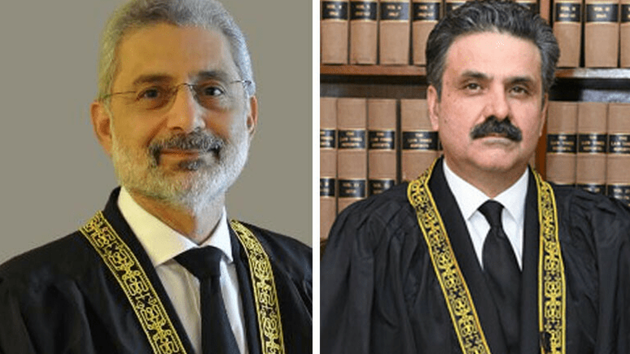 Chief Justice Qazi Faiz Isa met the nominated Chief Justice Yahya Afridi and congratulated him