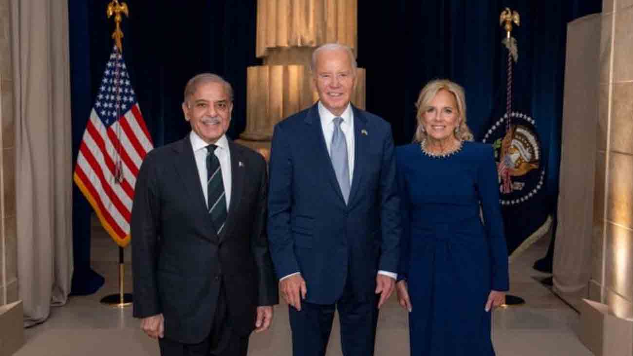 Prime Minister Shahbaz Sharif's meeting with US President Joe Biden