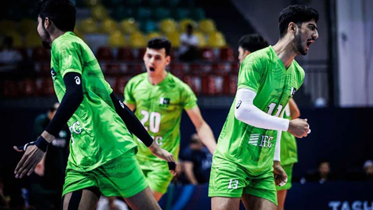 Pakistan U19 volleyball