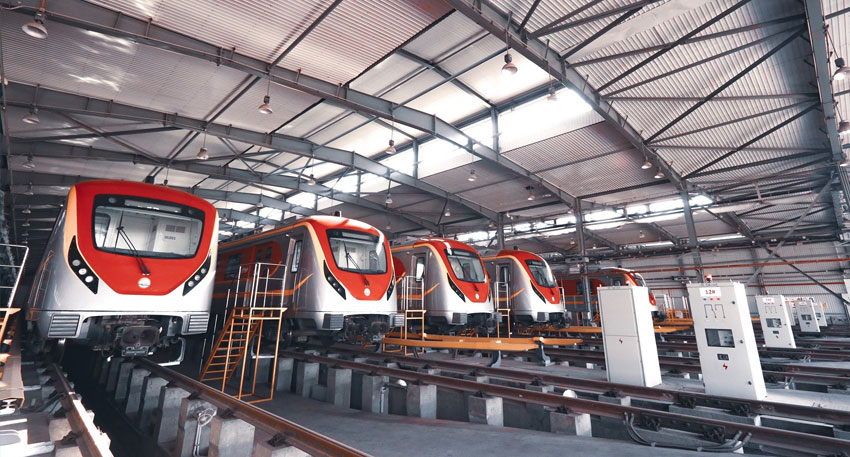Orange Line Train