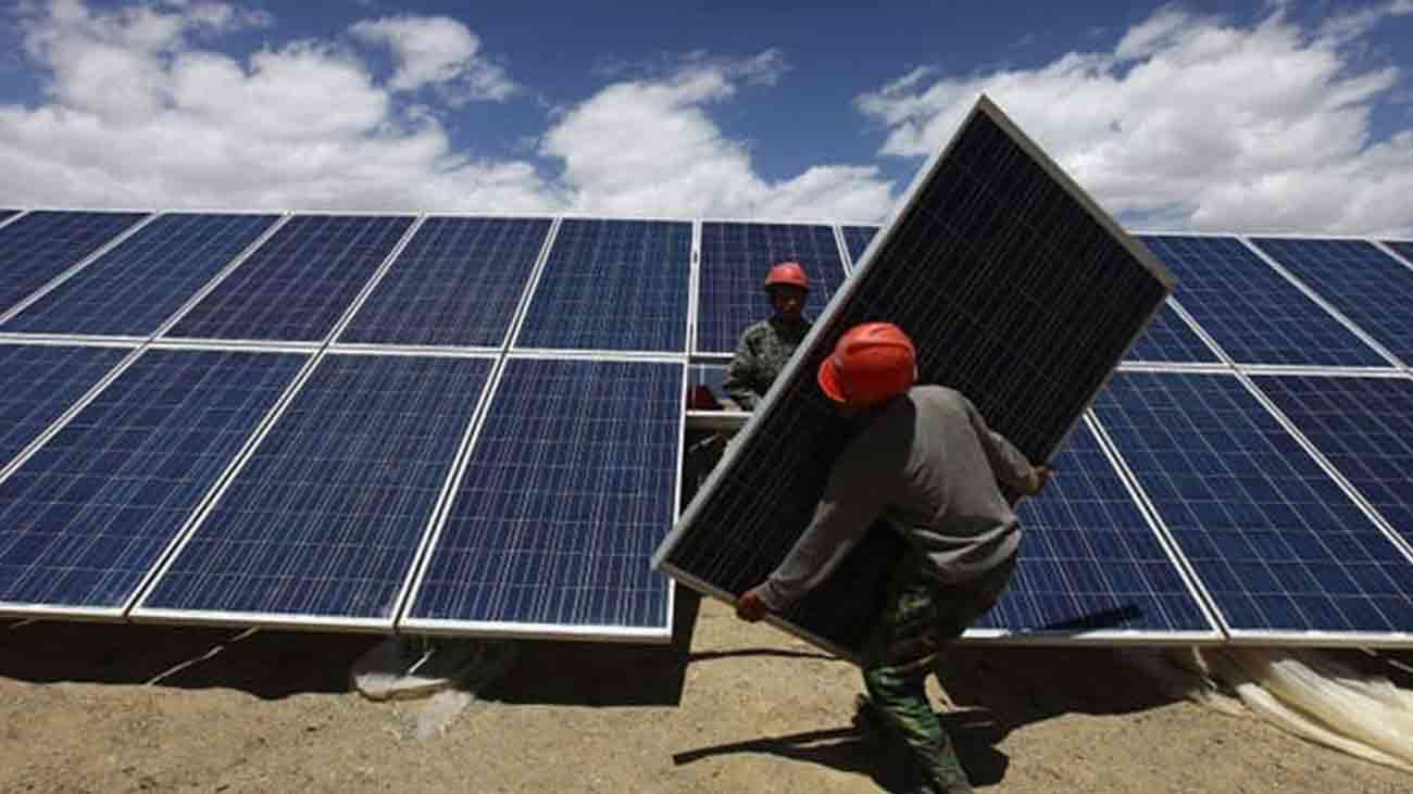 free solar panels Sindh