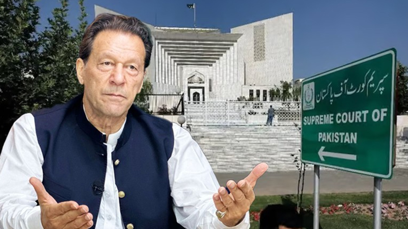 عمران خان کی ضمانت کی اپیلوں پر فریقین کو دستاویز جمع کرانیکی ہدایت سپریم کورٹ آف پاکستان نے بانی پی ٹی آئی عمران خان کی 9 مئی کے مقدمات میں ضمانت کی اپیلوں پر فریقین کو آج ہی دستاویزات جمع کرانے کی ہدایت کردی۔