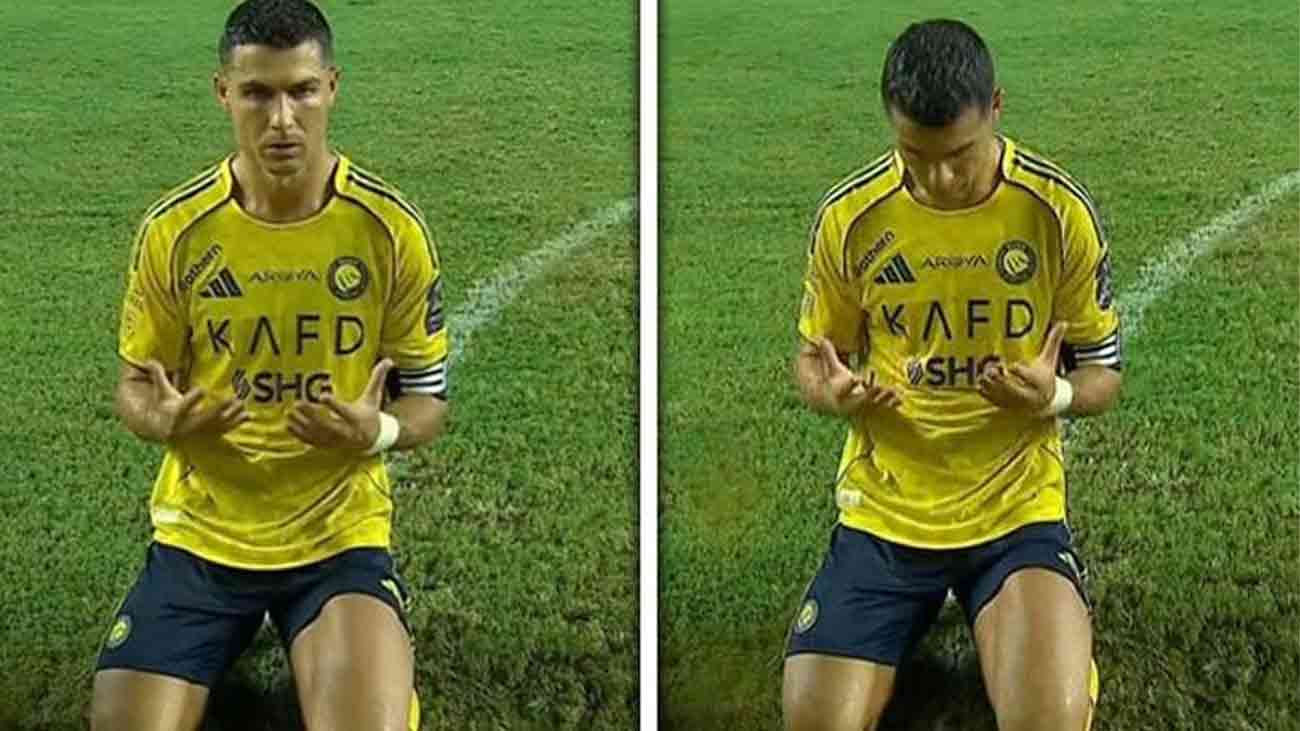 رونالڈو کا مسلمانوں کیطرح دعا مانگنے کا کلپ وائرل Cristiano Ronaldo Prayer