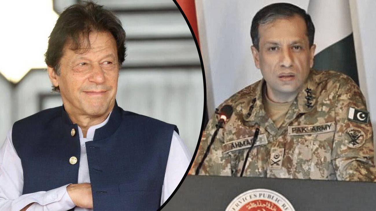 ڈی جی آئی ایس پی آر لیفٹیننٹ جنرل احمد شریف چودھری نے بانی پی ٹی آئی عمران خان سکیورٹی رسک ہیں کے سوال پر دو ٹوک جواب دے دیا۔