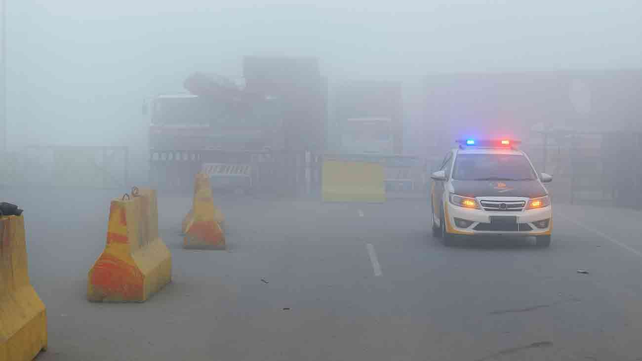 Lahore Sialkot Motorway closure