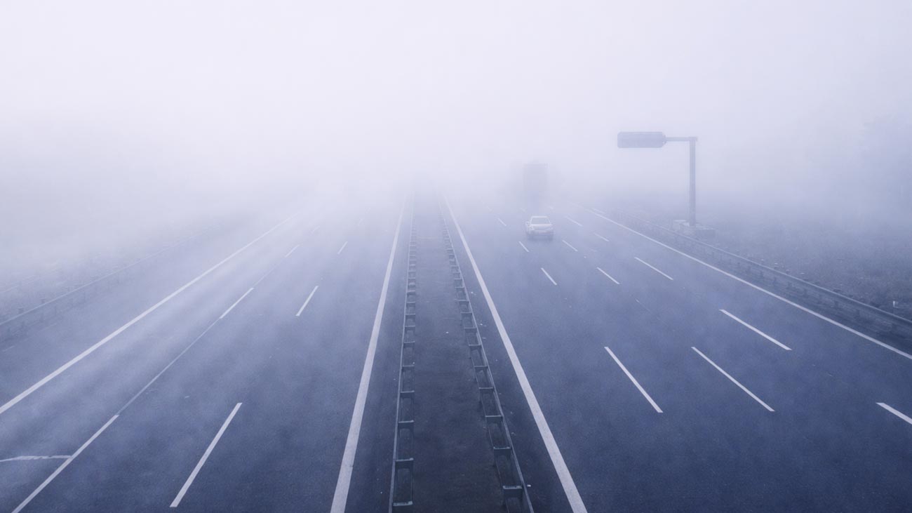 Dense Fog Motorway Closure