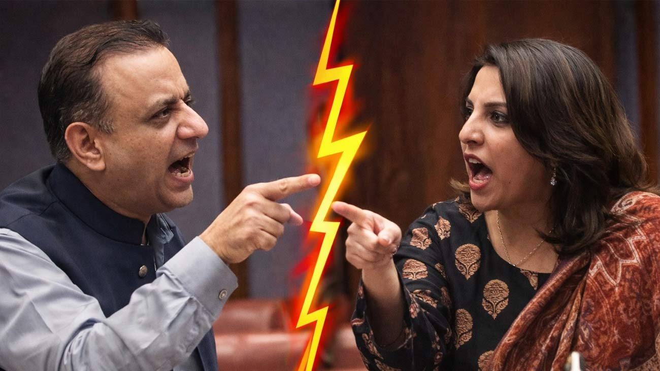 قومی اسمبلی کی قائمہ کمیٹی کے اجلاس کے دوران وفاقی وزیر مواصلات اور پی پی رہنما پلوشہ خان کے درمیان شدید تلخ کلامی ہوئی۔