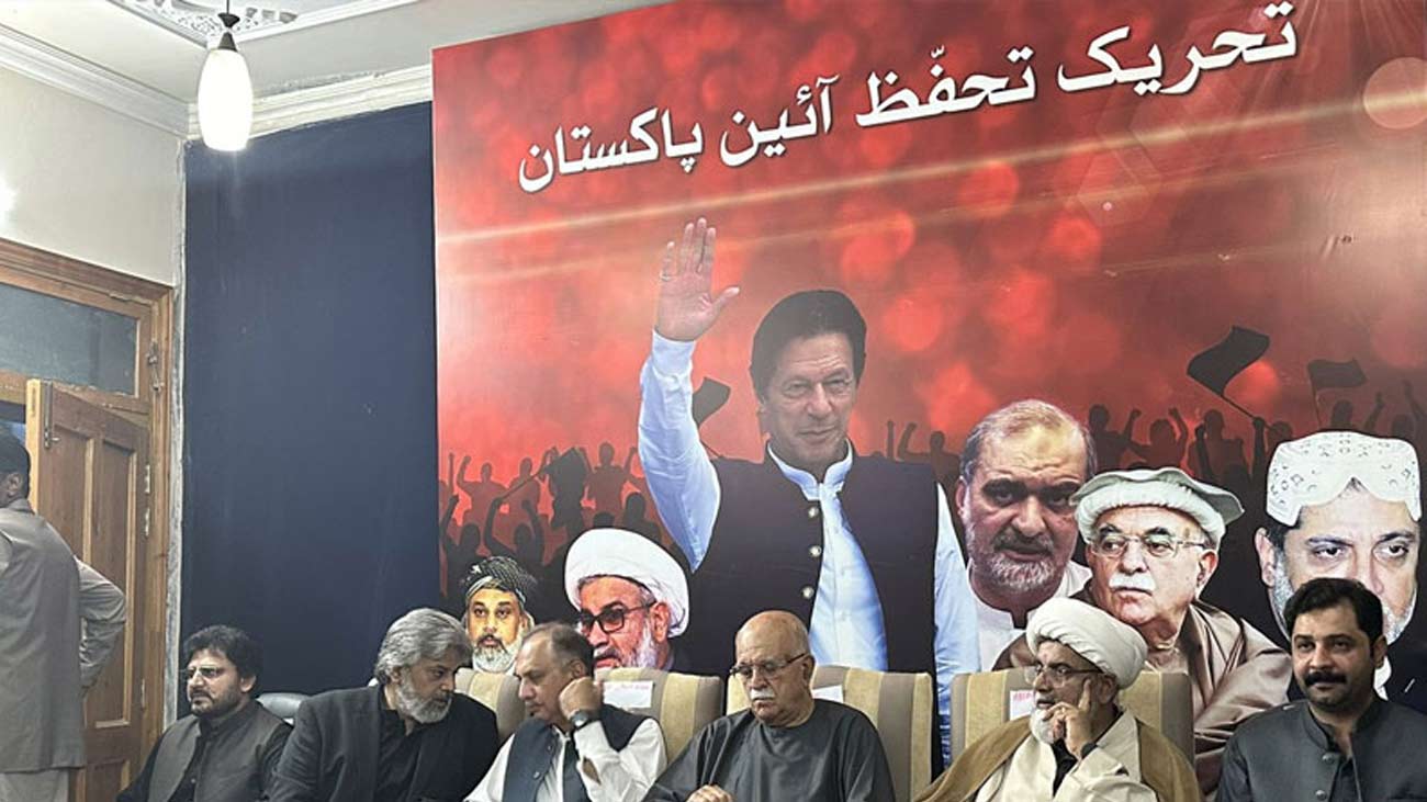 وزیراعظم کی جانب سے اپوزیشن کو ایک بار پھر مزاکرات کی پیشکش کا معاملہ ،تحریک تحفظ آئین پاکستان نے سیاسی تناؤ میں کمی لانے کے لیے نئے میثاق بنانے پر اتفاق کر لیا۔