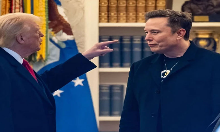 ٹرمپ نے ایلون مسک کی نئی سیاسی جماعت کو مضحکہ خیز قرار دے دیا Trump