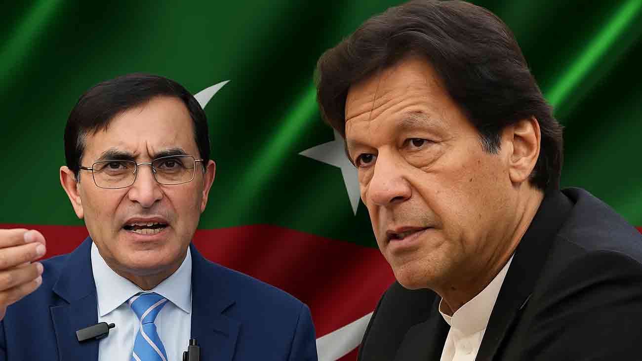 ایک ماہ بعد عمران خان سے ملاقات کیلئے آیا، پولیس نے روک لیا: بیرسٹر گوہر Imran khan and Barrister Gohar