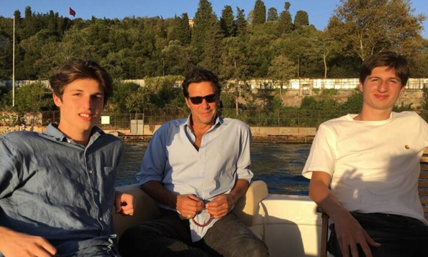 کیاعمران خان کے بیٹے سیاست میں قدم رکھنے کے لیے تیار؟ Imran Khan sons politics