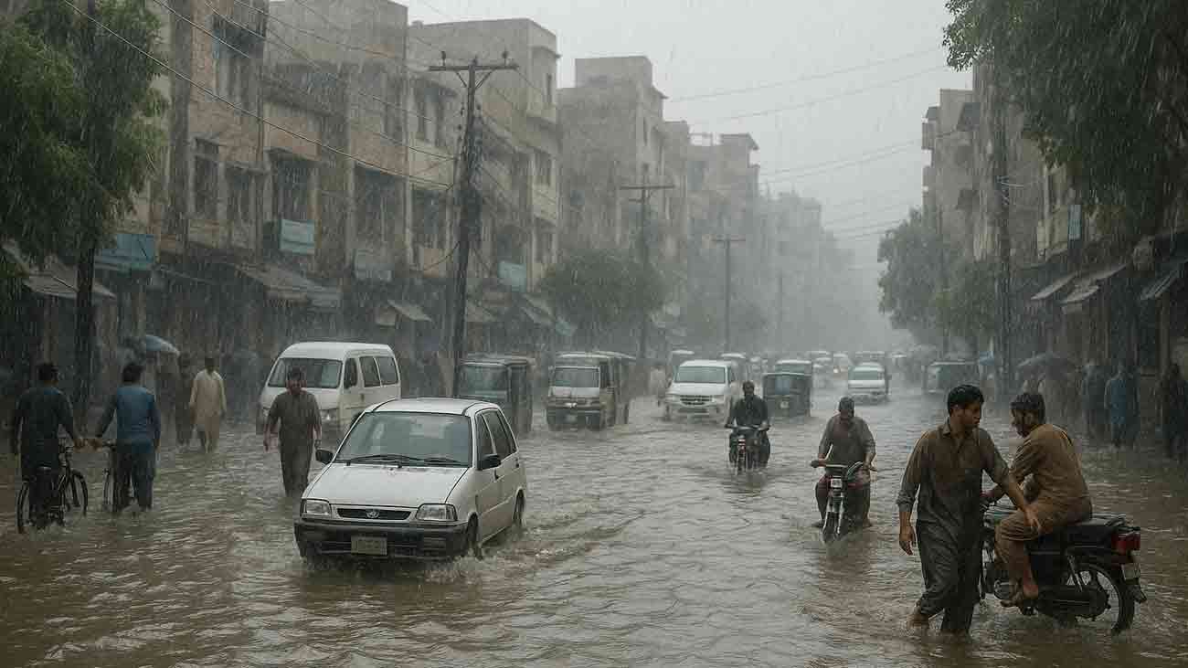 لاہور میں موسلادھار بارش، حادثات میں 10 افراد جاں بحق لاہور میں موسلادھار بارش کے باعث مختلف حادثات میں 10 افراد جان کی بازی ہار گئے