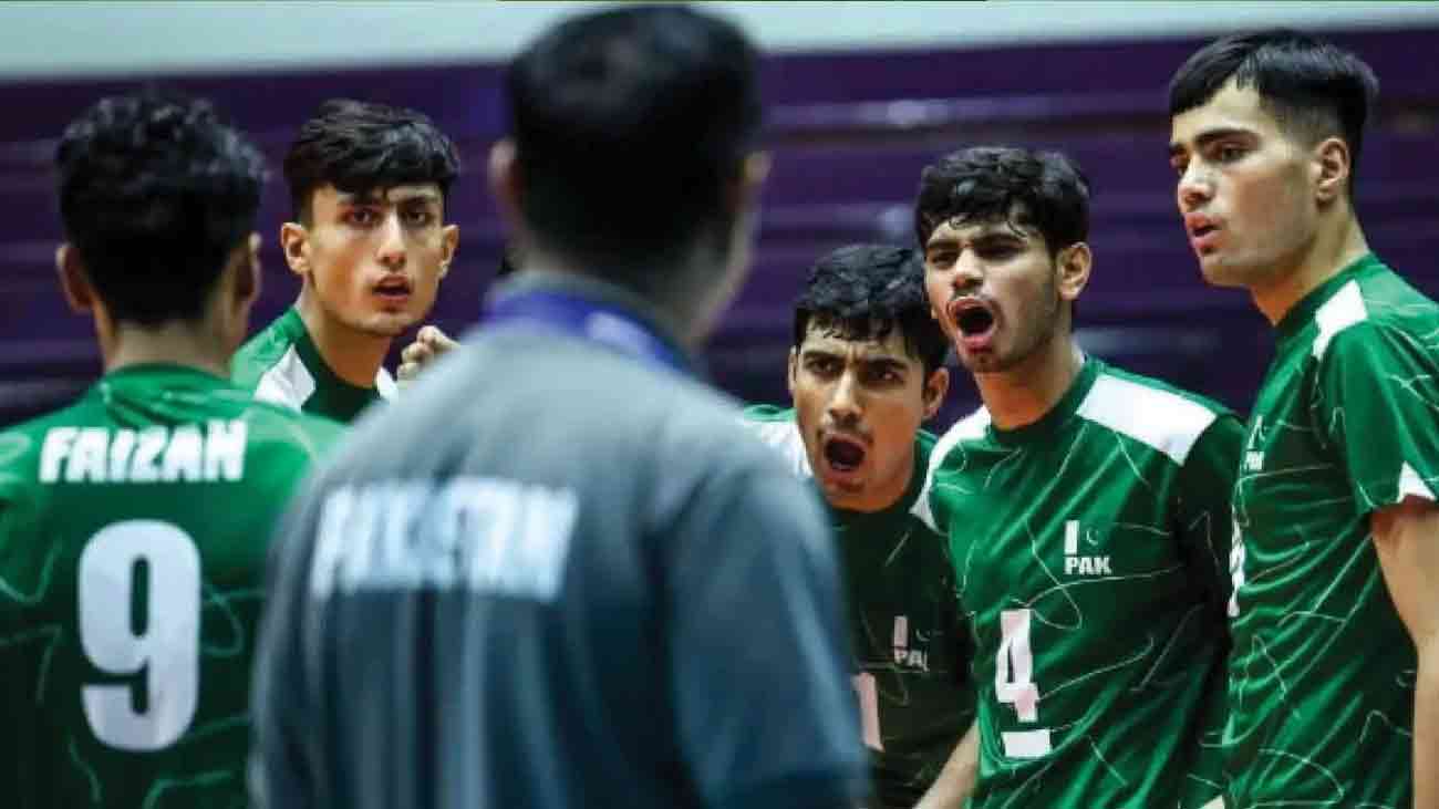Pakistan U16 volleyball