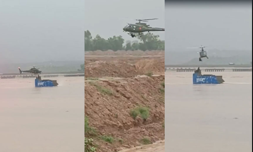 پاک فوج کا ریسکیو مشن، سیلاب میں پھنسے خاندان کو بچا لیا Pakistan Army rescue