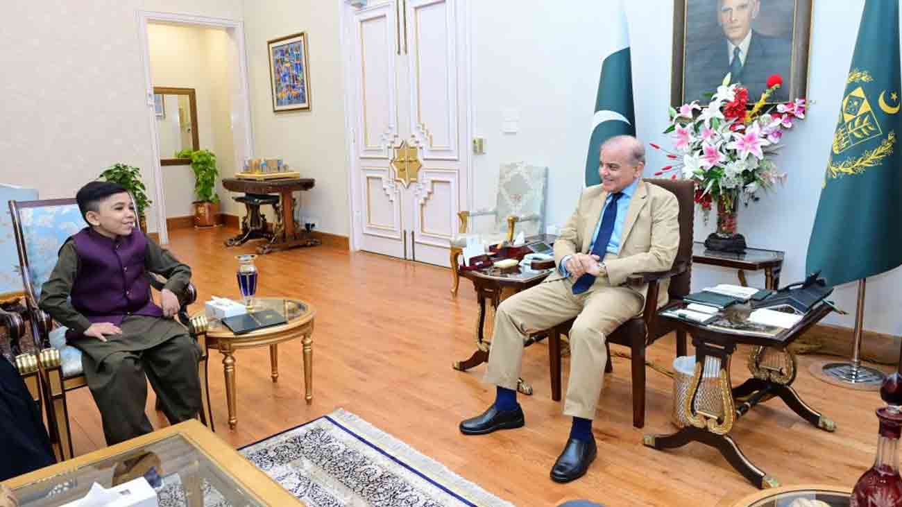 PM Shehbaz meets Talha