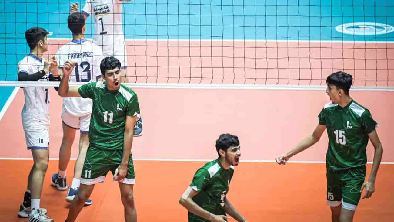 Pakistan U16 volleyball