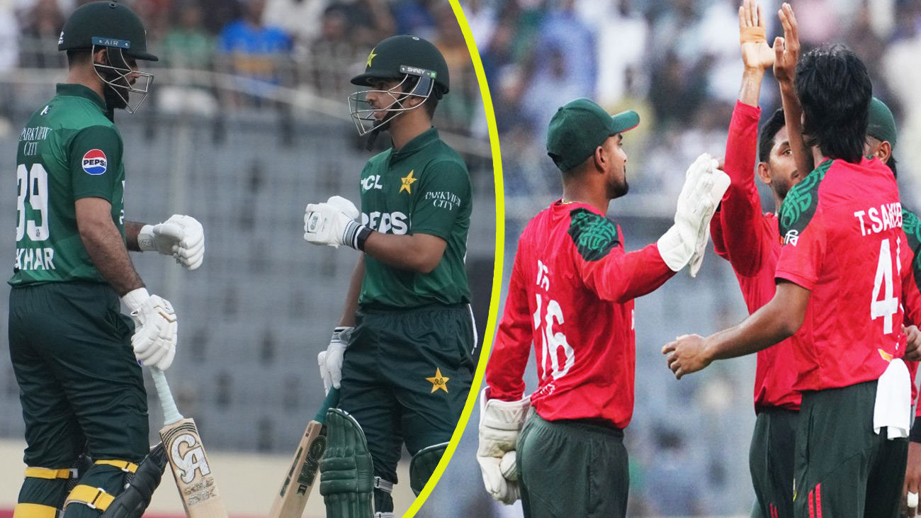 تین ٹی 20 میچز کی سیریز کے پہلے میچ میں بنگلا دیش نے پاکستان کو 7 وکٹوں سے شکست دے دی۔
