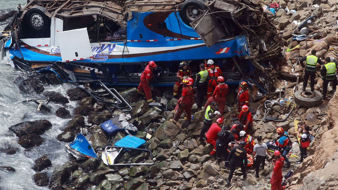 Peru bus accident