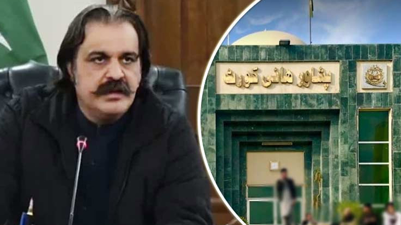 پشاور ہائیکورٹ: وزیراعلیٰ علی امین گنڈاپور کے وارنٹ گرفتاری معطل پشاور ہائیکورٹ نے وزیراعلیٰ خیبرپختونخوا علی امین گنڈا پور کے وارنٹ گرفتاری معطل کرتے ہوئے قانون نافذ کرنیوالے اداروں کو ان کی گرفتاری سے روک دیا۔
