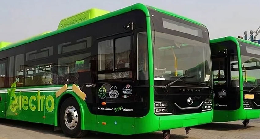 عوام کے لیے بڑی سہولت،1100 نئی الیکٹرک بسیں آنےکو تیار electric buses