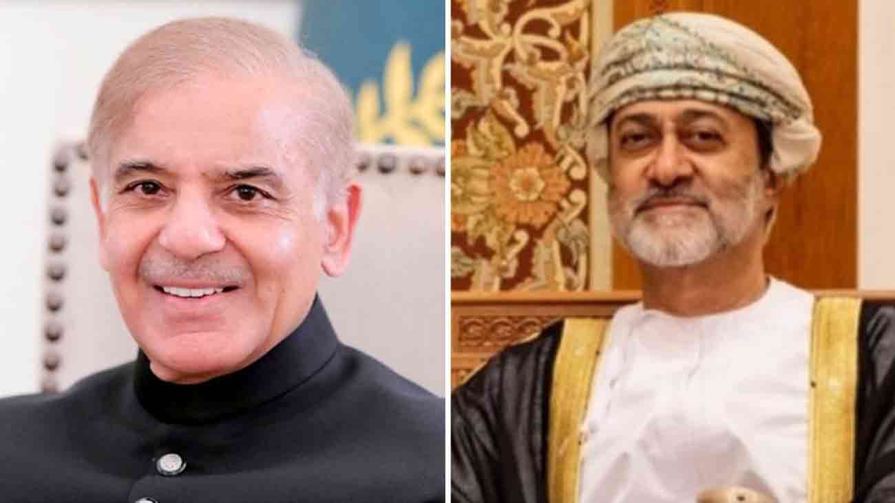 وزیراعظم کا عمان کے سلطان کو فون، عیدالاضحیٰ کی مبارکباد دی وزیراعظم شہباز شریف نے عید الاضحیٰ کے پرمسرت موقع پر سلطنت عمان کے سلطان ھیثم بن طارق کو ٹیلیفون کیا اور عید کی دلی مبارکباد پیش کی