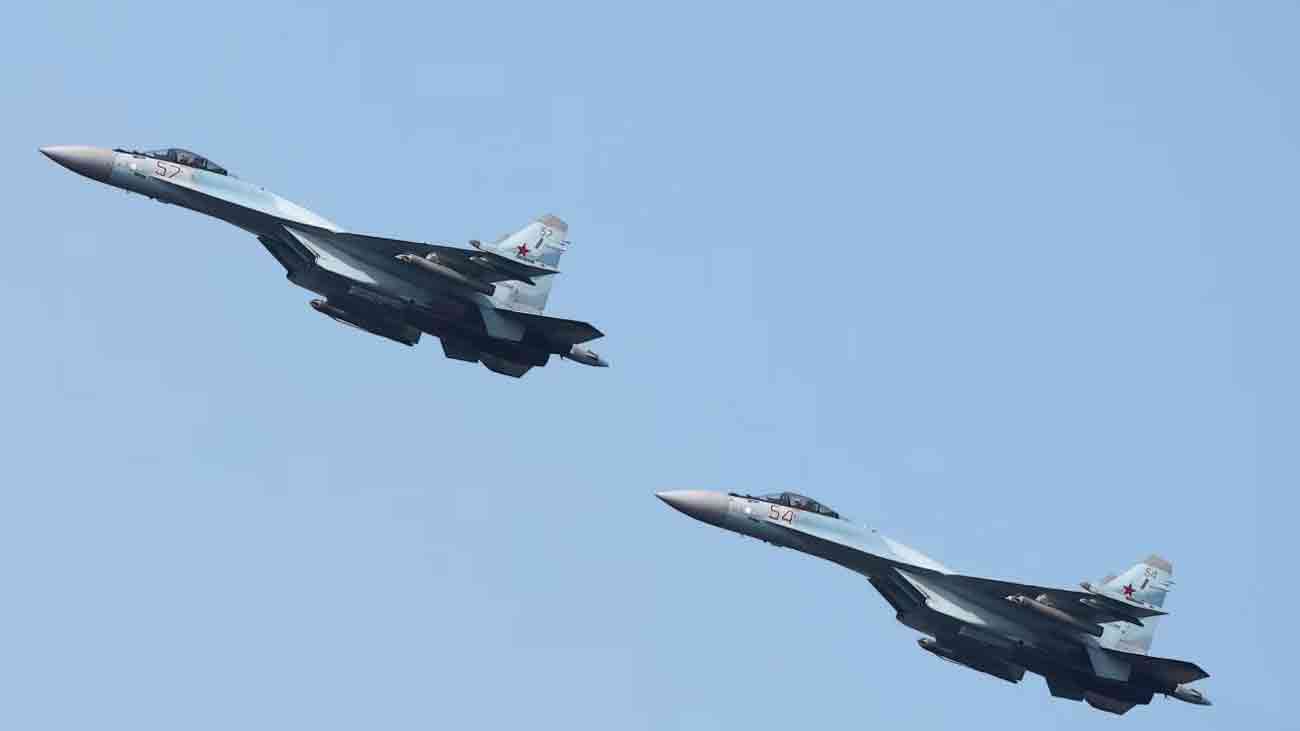 یوکرین کا روسی سخوئی Su-35 جنگی طیارہ مار گرانے کا دعویٰ