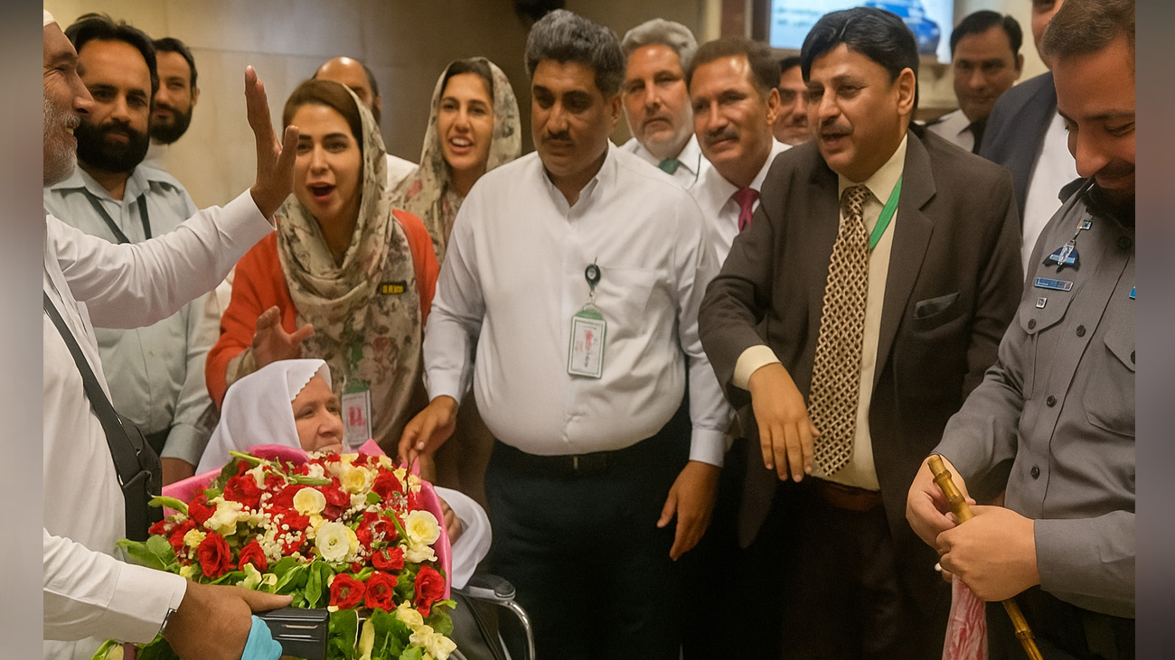 فریضہ حج کی ادائیگی کے بعد عازمین کی وطن واپسی شروع مقدس فریضہ کی ادائیگی کے بعد عازمین کی وطن واپسی کا سلسلہ جاری ہے۔
