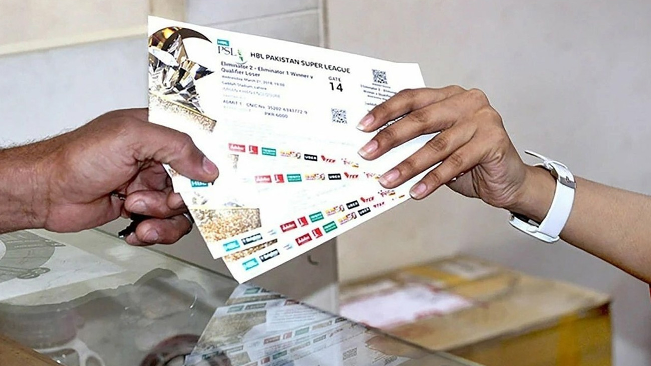 پی ایس ایل کے ٹکٹوں کی واپسی کا 16 جون سےآغاز ایچ بی ایل پی ایس ایل کے دسویں سیزن کے ٹکٹوں کی واپسی 16 جون سے شروع ہو گی۔