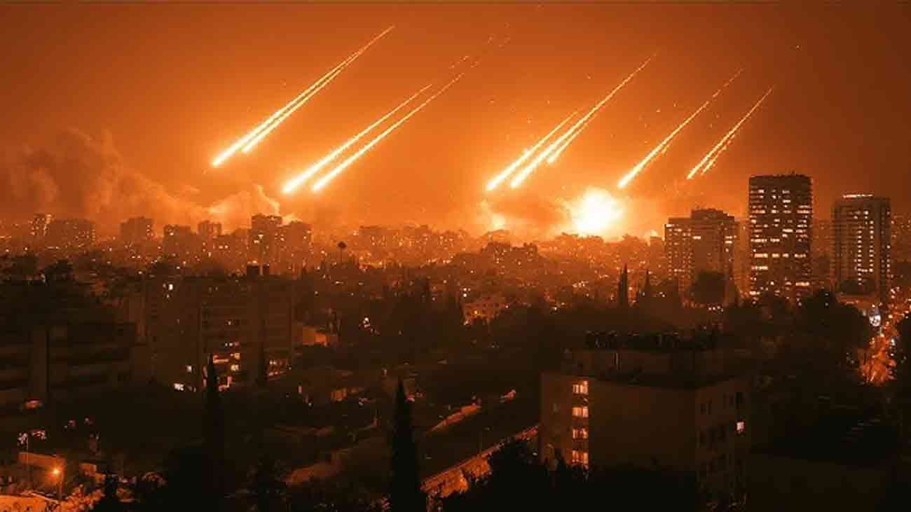 ایران کا اسرائیل پر اب تک کا سب سے بڑا حملہ Iran missile attack on israel