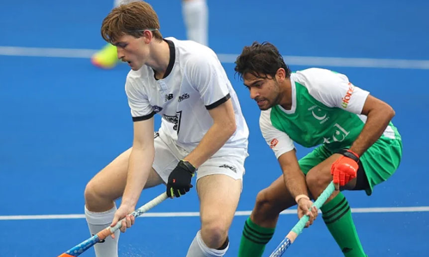 پاکستان، نیوزی لینڈ سے شکست کے باوجود سیمی فائنل میں پہنچ گیا Pakistan hockey