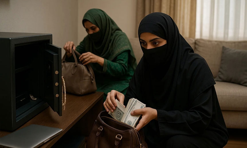 ٹیوشن کے بہانے خواتین گھر کا صفایا کر گئیں house robbery
