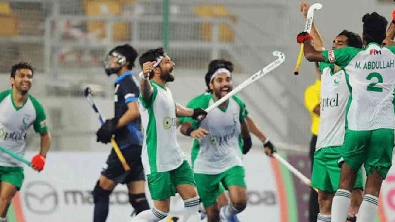 پاکستان نیشنز ہاکی کپ کے فائنل میں پہنچ گیا پاکستان ہاکی ٹیم ملائشیا میں کھیلے جانے والے نیشنز ہاکی کپ کے سیمی فائنل میں فرانس کو شکست دے کر فائنل میں پہنچ گیا