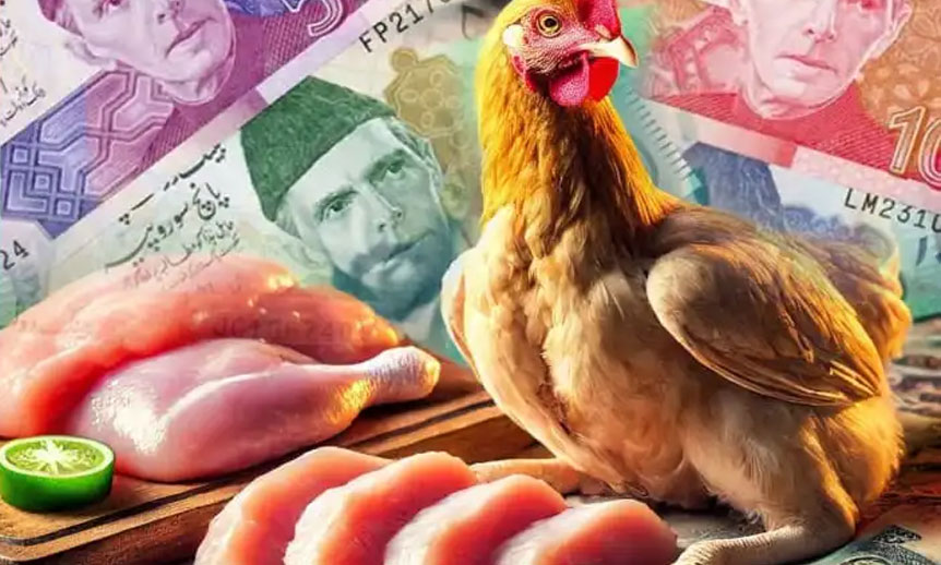 مرغی کی قیمتوں میں بڑا اضافہ chicken price hike