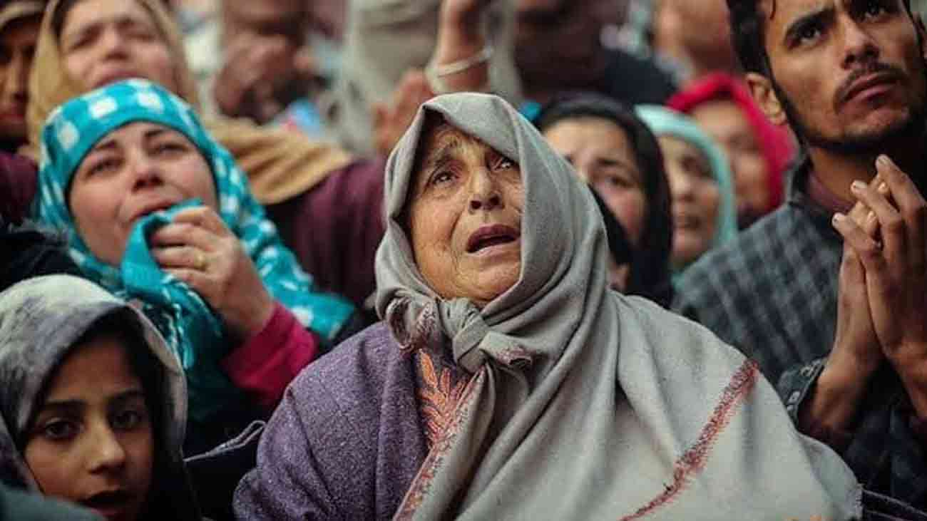 کشمیر کشمیریوں کا ہے، بھارت کا نہیں، کشمیری خواتین