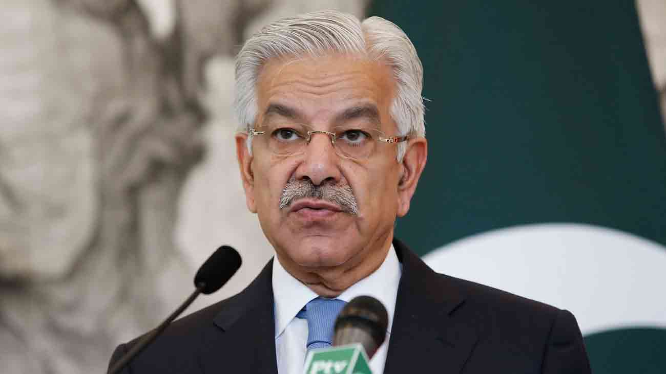 Defence Minister Khawaja Asif