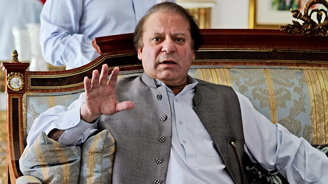 پاکستان امن پسند ملک، اپنا دفاع کرنا جانتا ہے: نواز شریف سابق وزیراعظم و صدر مسلم لیگ ن میاں محمد نواز شریف نے کہا ہے کہ پاکستان امن پسند ملک ہے مگر اپنا دفاع کرنا بھی جانتا ہے۔