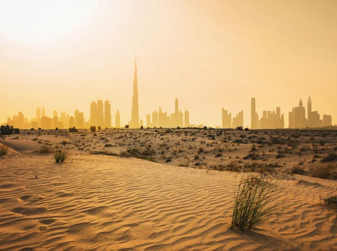 متحدہ عرب امارات میں درجہ حرارت 50 ڈگری تک جا پہنچا UAE Heatwave
