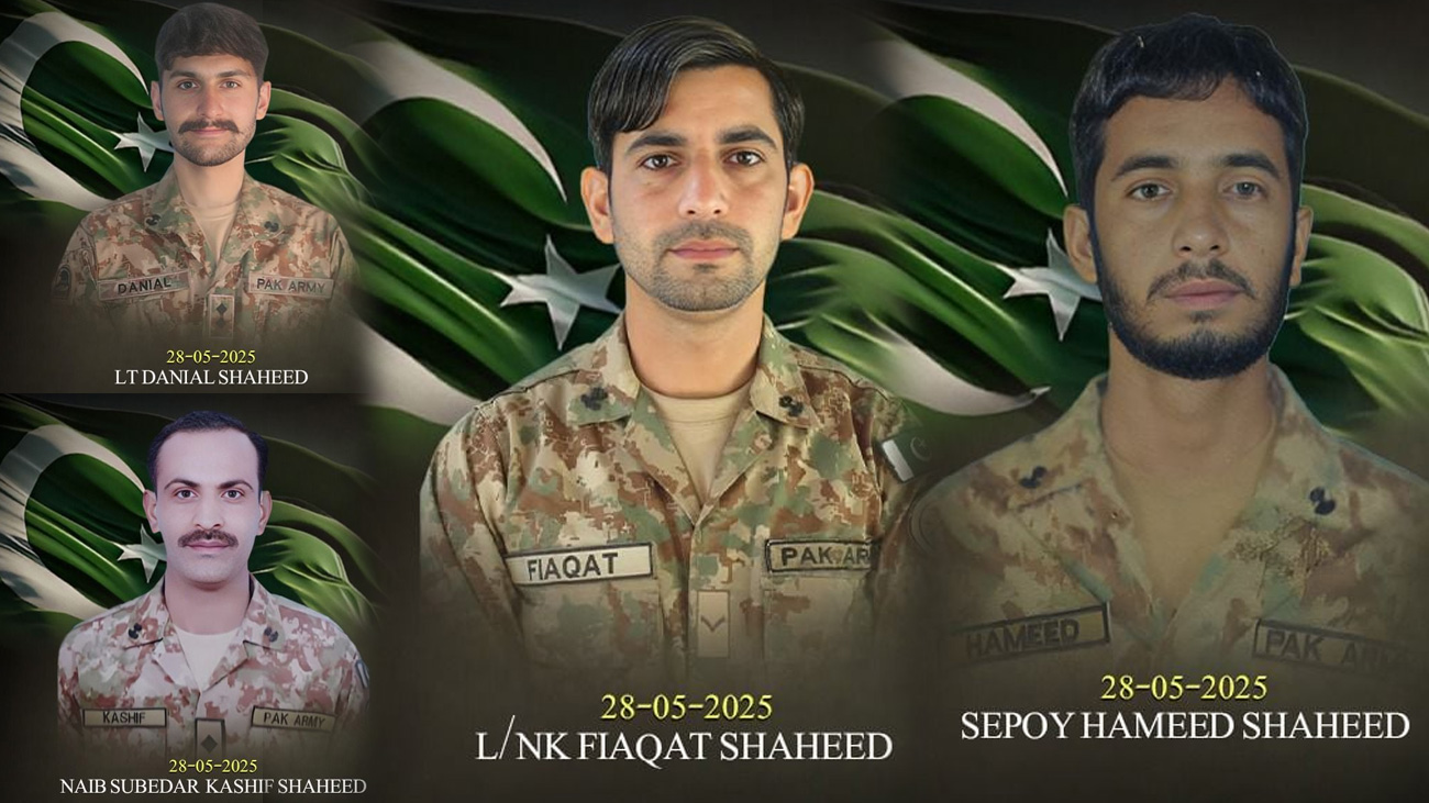 خیبر پختونخوا میں سکیورٹی فورسز نے 2 مختلف کارروائیوں میں 7 خارجی دہشتگردوں کو جہنم واصل کردیا جبکہ لیفٹیننٹ سمیت 4 جوان شہید ہوگئے۔