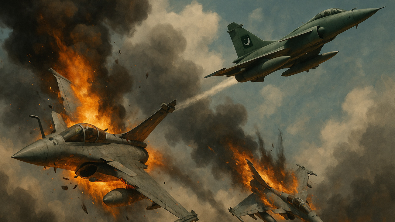 پاکستان نے 5 بھارتی جنگی طیارے مار گرائے، بی جے پی رہنما کا اعتراف Rafale Jets Downed
